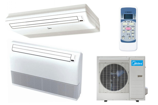 Midea MUE-36HRFN8-SP Mennyezeti/parapet Inverteres Split klíma szett (R32)